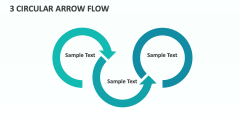 3 Circular Arrow Flow - Slide 1
