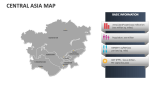 Central Asia map - Slide 6