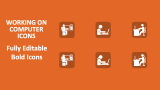 Working On Computer Icons - Slide 1
