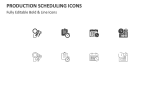 Production Scheduling Icons - Slide 2