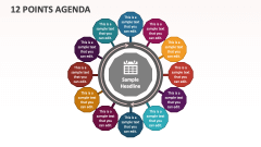 12 Points Agenda - Slide 1
