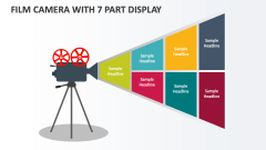 Film Camera with 7 Part Display - Slide 1