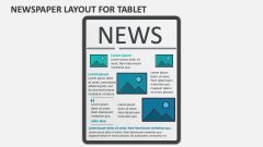 Newspaper Layout For Tablet - Slide 1