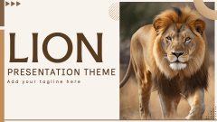 Lion Presentation - Slide 1