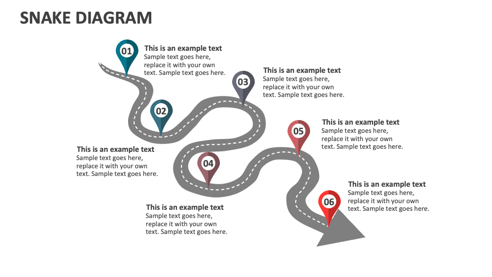 Snake Diagram for PowerPoint and Google Slides - PPT Slides