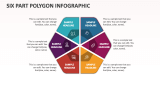 Six Part Polygon Infographic - Slide 1