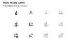 Food Waste Icons - Slide 2