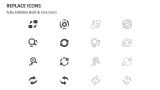 Replace Icons for Google Slides and PowerPoint