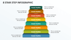 8 Stair Step Infographic - Slide 1