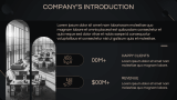 Modern Black Presentation Theme - Slide 3