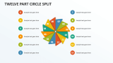 Twelve Part Circle Split - Slide 1