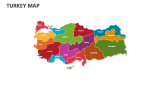 Turkey Map - Slide 1
