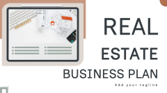 Real Estate Business Plan - Slide 1