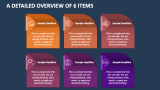 A Detailed Overview of 6 Items - Slide 1