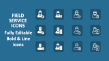 Field Service Icons - Slide 1