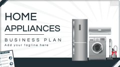 Home Appliances Business Plan - Slide 1