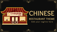 Chinese Restaurant Presentation Theme - Slide 1