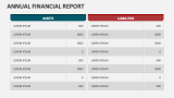 Annual Financial Report - Slide 3