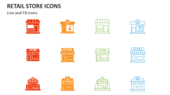Retail Store Icons - Slide 1