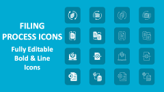 Filing Process Icons - Slide 1
