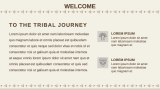 Tribal Pattern Presentation Theme - Slide 3