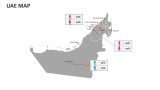 UAE Map - Slide 4