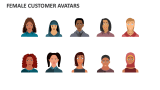 Female Customer Avatars - Slide 2