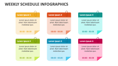 Weekly Schedule Infographics - Slide 1