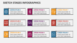 Sketch Stages Infographics - Slide 8