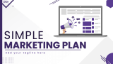 Simple Marketing Plan - Slide 1