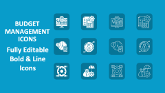 Budget Management Icons - Slide 1