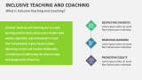 What is Inclusive Teaching and Coaching? - Slide 2