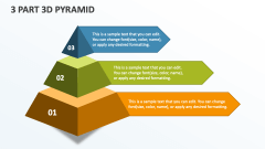 3 Part 3D Pyramid - Slide 1