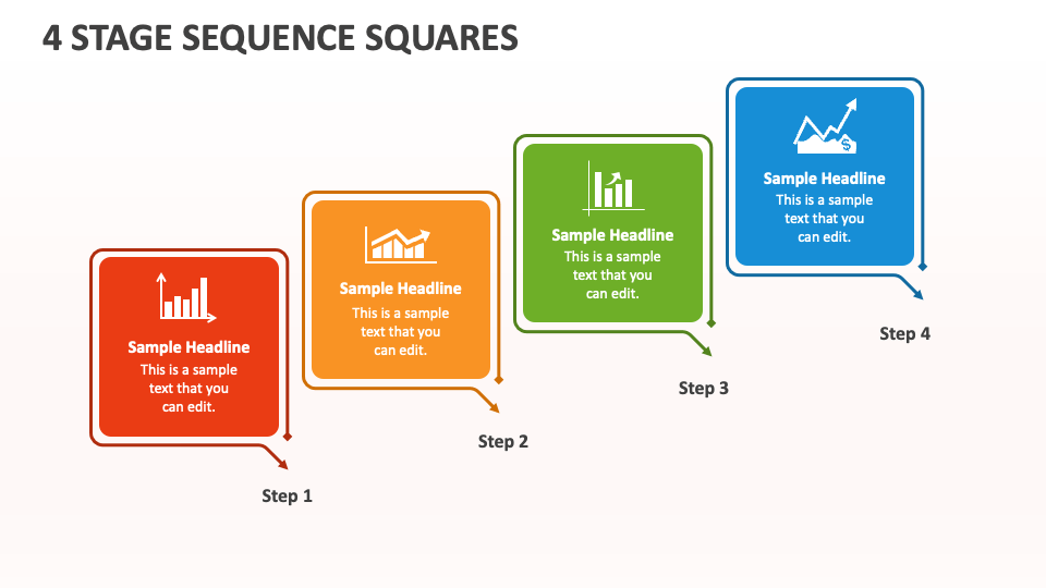 4 Stage Sequence Squares - Slide 1