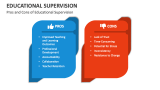 Pros and Cons of Educational Supervision - Slide 6