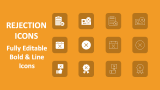 Rejection Icons - Slide 1
