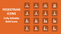Pedestrian Icons - Slide 1