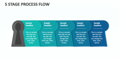 5 Stage Process Flow - Slide 1
