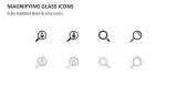 Magnifying Glass Icons - Slide 2