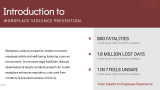 Workplace Violence Prevention Plan - Slide 3