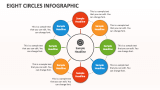 Eight Circles Infographic - Slide 1