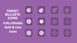 Target Bullseye Icons - Slide 1