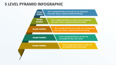 5 Level Pyramid Infographic - Slide 1