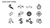 Cash Cost Icons - Slide 5