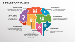 8 Piece Brain Puzzle - Slide 1