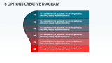 6 Options Creative Diagram - Slide 1