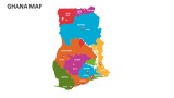 Ghana map - Slide 2