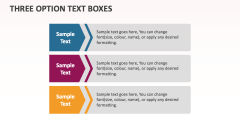 Three Option Text Boxes - Slide 1
