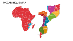 Mozambique map - Slide 1