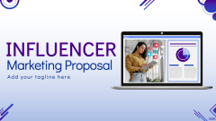 Influencer Marketing Proposal - Slide 1